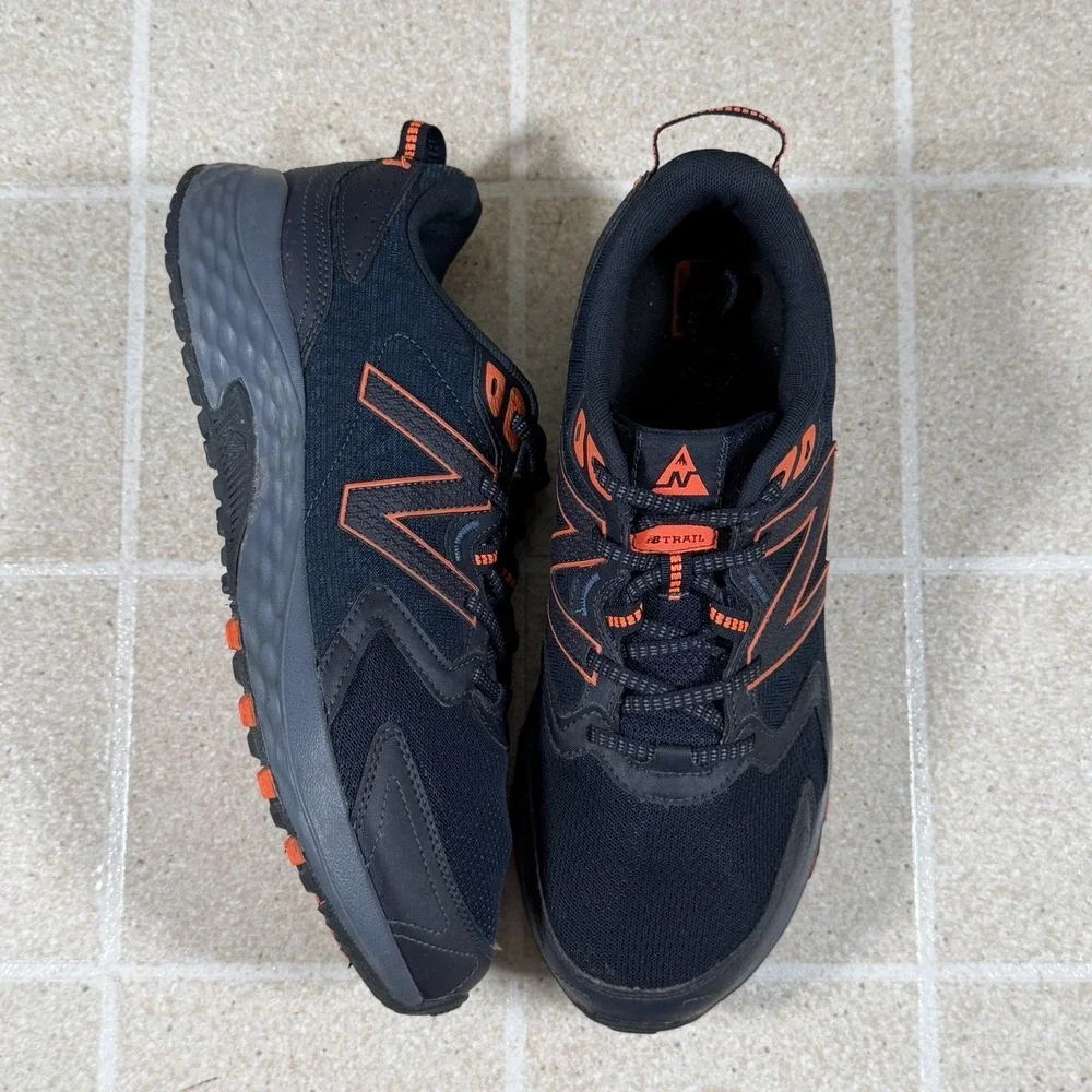 Men's 11.5 4E - New Balance 410 MT410RD7 Trail Running Shoes Blue Orange 410v7